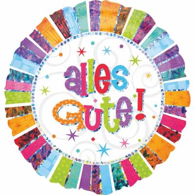 Folienballon Alles Gute 45 cm