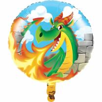 Folienballon Drachen  45 cm