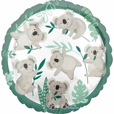 Folienballon Koala, 43 cm