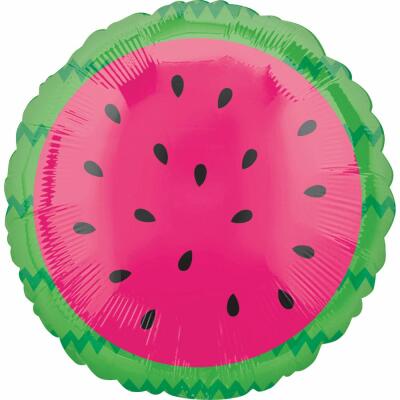Folienballon Melone, 43 cm
