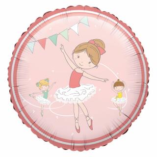 Folienballon Ballerina - little dancer, 43 cm