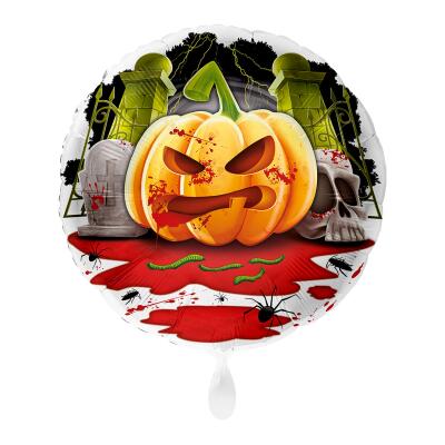 Folienballon Halloween - Kürbis, 43 cm
