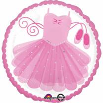 Folienballon Ballerina, 43 cm