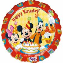 Folienballon Minnie Mickey Happy Birthday  43 cm