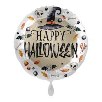 Folienballon Happy Halloween, 43 cm