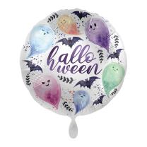 Folienballon Halloween - Geister und Fledermäuse, 43 cm
