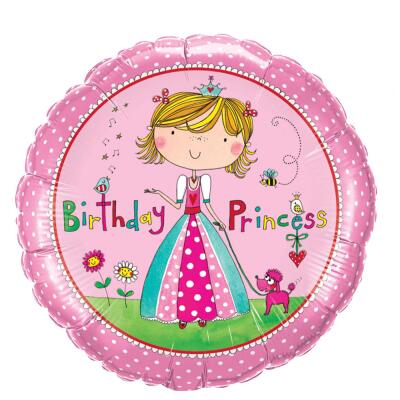 Folienballon Prinzessin  46 cm