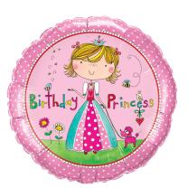 Folienballon Prinzessin  46 cm