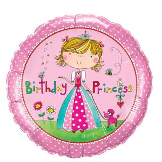 Folienballon Prinzessin  46 cm