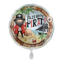 Folienballon Alles Gute - Pirat, 43 cm