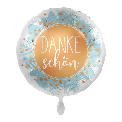 Folienballon Dankeschön, 43 cm
