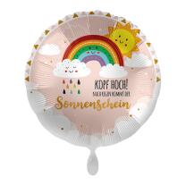 Folienballon Kopf hoch! Nach Regen kommt der...