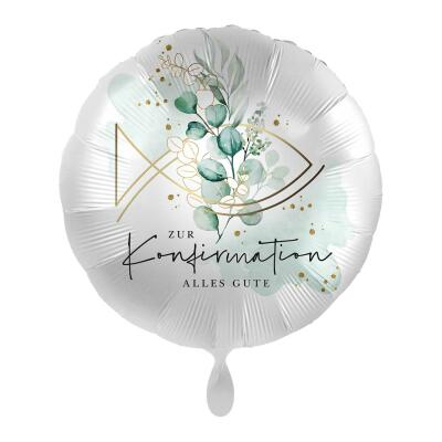 Folienballon Zur Konfirmation alles Gute, 43 cm