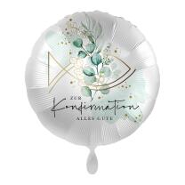 Folienballon Zur Konfirmation alles Gute, 43 cm