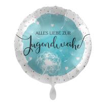 Folienballon Alles Liebe zur Jugendweihe, 43 cm