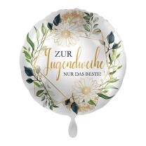 Folienballon Zur Jugendweihe nur das Beste, 43 cm