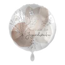 Folienballon Alles Liebe zur Jugendweihe, 43 cm