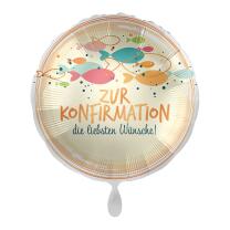 Folienballon Zur Konfirmation die liebsten Wünsche,...