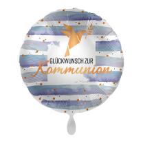 Folienballon Glückwunsch zur Kommunion, 43 cm