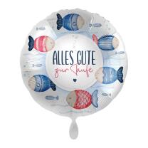 Folienballon Alles Gute zur Taufe, 43 cm