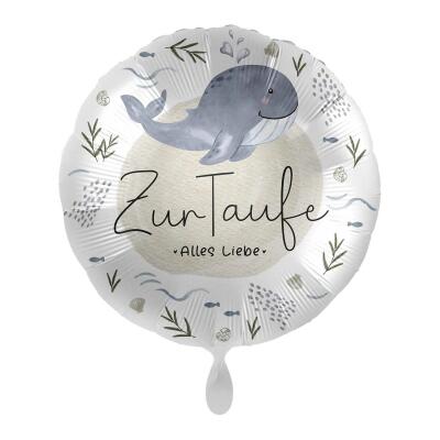 Folienballon Zur Taufe - Alles Liebe, 43 cm