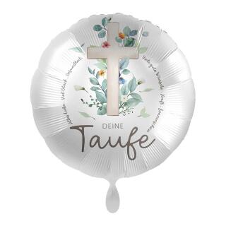 Folienballon Deine Taufe, 43 cm