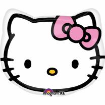 Folienballon Hello Kitty - Katzenkopf 33 x 38 cm