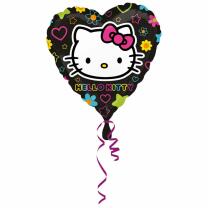 Folienballon Herz Hello Kitty  43 cm