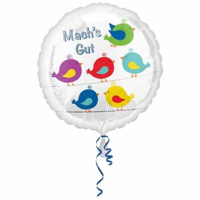Folienballon Machs gut  43 cm