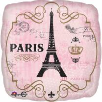 Folienballon Paris Eifelturm, 43 cm