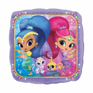 Folienballon Shimmer und Shine, 43 cm