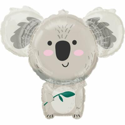 Folienballon SuperShape Koala, 71 x 63 cm