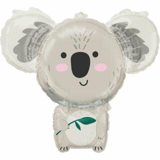 Folienballon SuperShape Koala, 71 x 63 cm