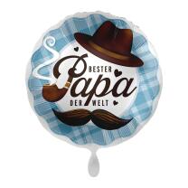 Folienballon - Bester Papa der Welt, 43 cm