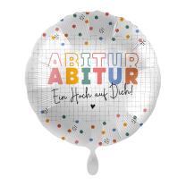 Folienballon - Abitur - Ein Hoch auf Dich!, 43 cm