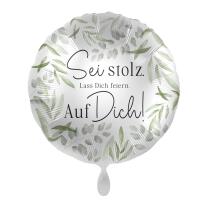 Folienballon - Sei stolz - Lass Dich feiern - Auf Dich!,...