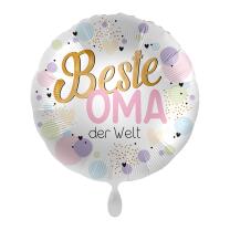Folienballon - Beste Oma der Welt, 43 cm