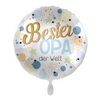Folienballon - Bester  Opa der Welt, 43 cm