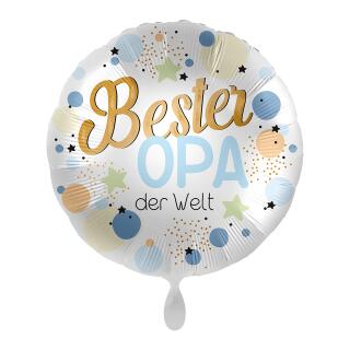 Folienballon - Bester  Opa der Welt, 43 cm