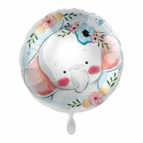 Folienballon - süßer Elefant, 43 cm