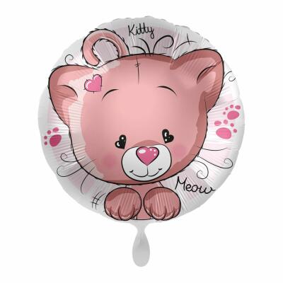 Folienballon - Katze - Kätzchen, 43 cm