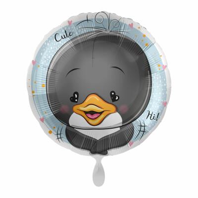 Folienballon - Pinguin, 43 cm