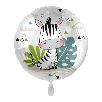 Folienballon - Zebra, 43 cm