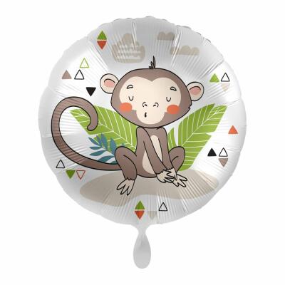 Folienballon - Affe, 43 cm