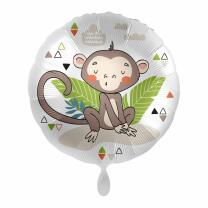 Folienballon - Affe, 43 cm