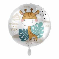 Folienballon - Giraffe, 43 cm