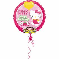 Folienballon Musikballon - Hello Kitty, 71 cm