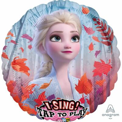 Folienballon Musikballon - Frozen II Elsa, 71 cm