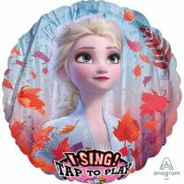 Folienballon Musikballon - Frozen II Elsa, 71 cm