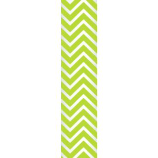 Ursus Papierstrohhalme Trinkhalme Chevron grün (17) Ø 0,6 cm